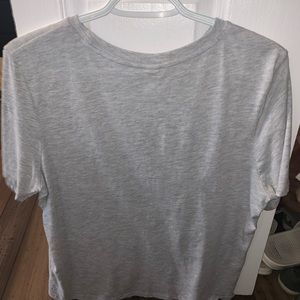 brand new gray shirt